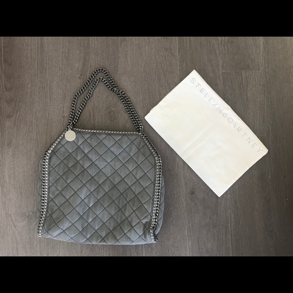 STELLA MCCARTNEY Shaggy Deer Quilted Falabella